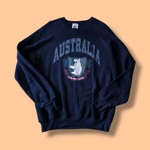 Vintage 90's Lee Australia Land Down Under Crewneck Sweatshirt